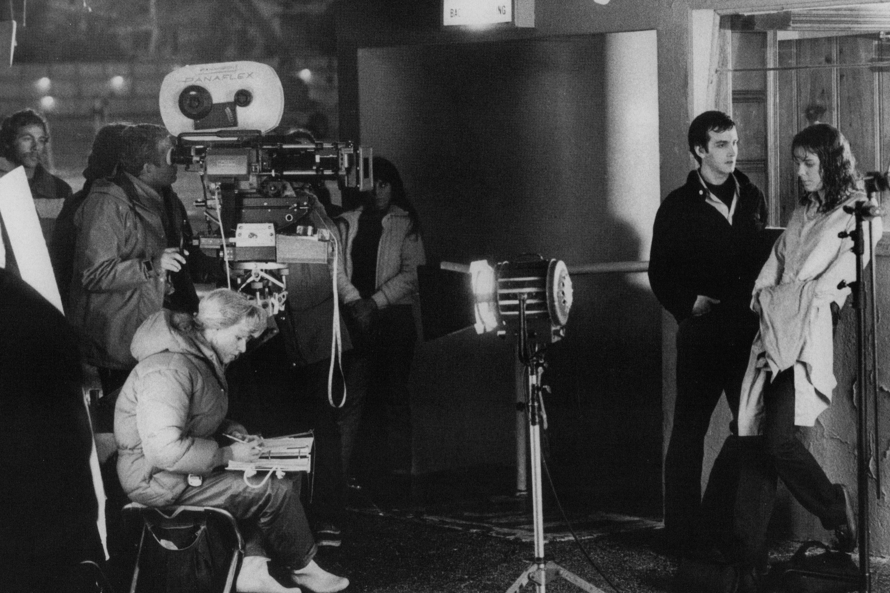 Christine On Set